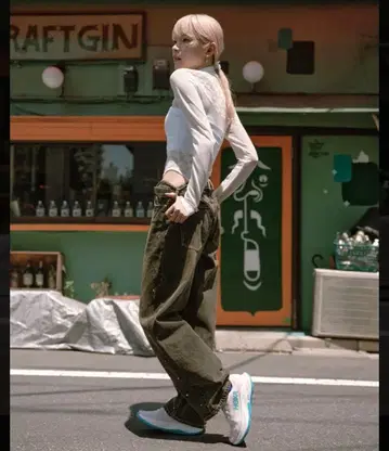 호카 린콘 4 스니커즈 신발 23.5 호카 핑크