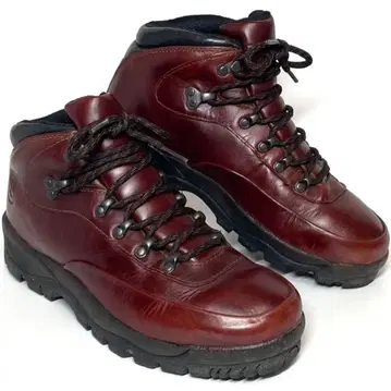 더넘 트레킹 슈즈 버건디 US7 4E 등산화