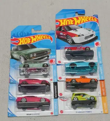 핫휠 일본 자동차 7대 묶음 판매