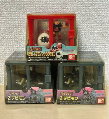 디지털 몬스터 더 디지몬 3점 나니몬&데지타마몬 데비몬 미개봉