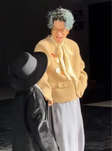 King Gnu 츠네타 다이키 유사 트위드 자켓