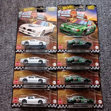 Hot Wheels 프리메라 폰티악 파이어버드 8대