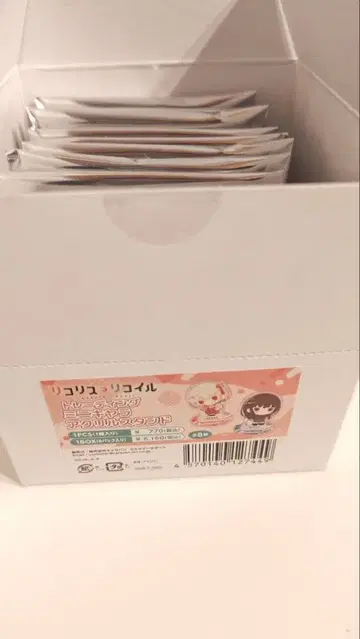 리코리스 리코일 트레이딩 미니 캐릭터 아크릴 스탠드 BOX