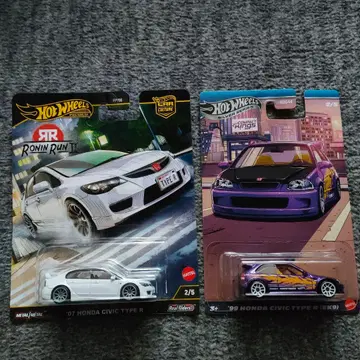 핫휠 '07 시빅 타입R '99 시빅 타입R (EK9)