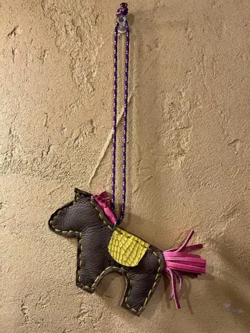 TV에서 소개된 [행운을 부르는 가죽 호스 참]