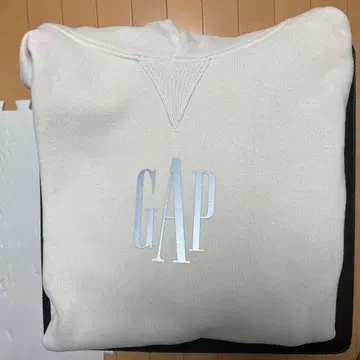 GAP 후드 부착 후드티 크림