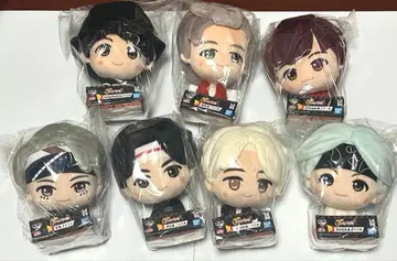 [ 미사용 ] BTS 제일복권 TinyTAN 봉제 인형 전종 세트