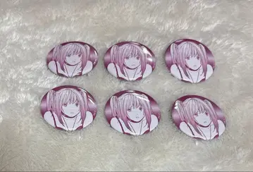 데스노트 미사마 미사미사 캔뱃지 마루이 OIOI 6개 세트