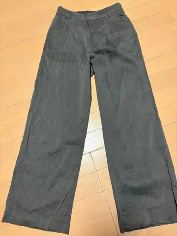 23구 린넨 레이온 스트레치 와이드 팬츠