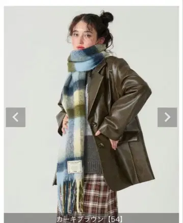 TINA:JOJUN 다크 브라운 가죽 자켓