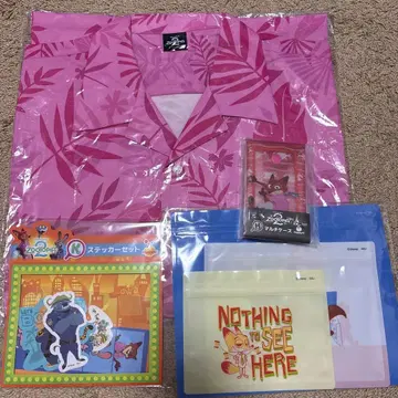 주토피아 해피 복권 닉 아로하 셔츠, 멀티 케이스, 파우치, 스티커