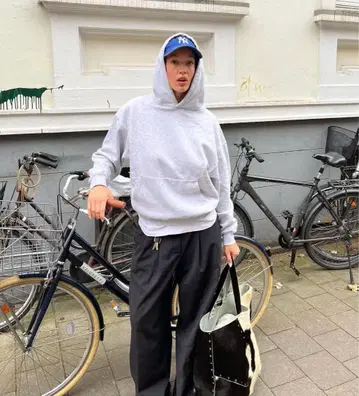 로스앤젤레스 어패럴 14oz 헤비 플리스 후디