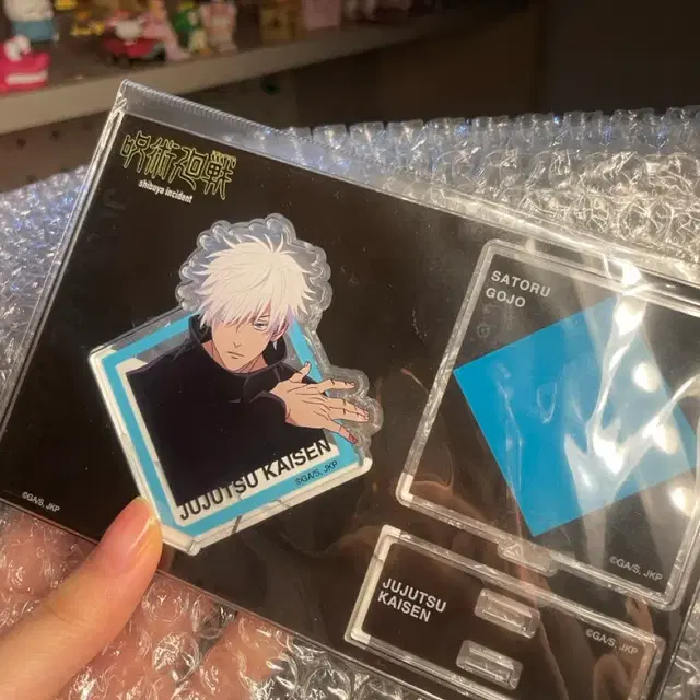 주술회전 고죠 사토루 아크릴 스탠드