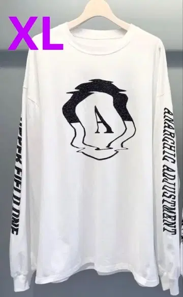 XL ANARCHIC ADJUSTMENT T-shirt 화이트