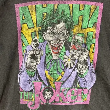 M 티셔츠 DC 코믹 조커 그래픽 팝 이너