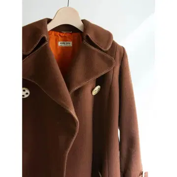 빈티지 브라운 코트 작음
