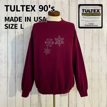 TULTEX 맨투맨 미국제 큐빅 L 사이즈[SJ0013]