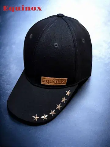 [ 레어템 ] 이퀴녹스 캡 키타산 블랙 자수