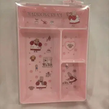 산리오 마론 크림 뚜껑 포함 트레이 주변 잡화 언제까지나 산리오