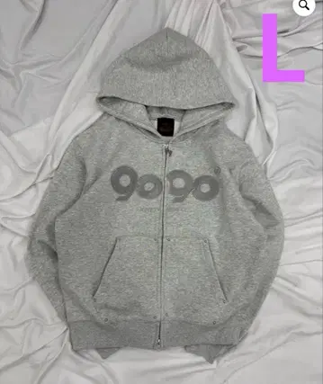 9090 girl OG Logo Zip Hoodie