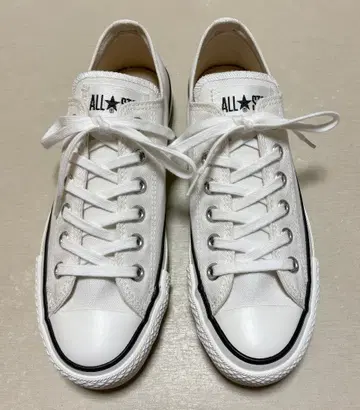 컨버스 일본제 올스타 J 화이트 OX 24.5cm 새상품