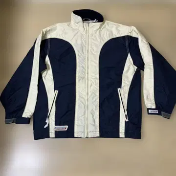 미즈노 PROWESS 스포츠 자켓 네이비/화이트