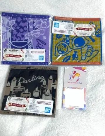 Mrs. GREEN APPLE 제일복권 G상 자카드 타월 3장 덤 포함