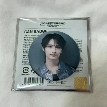 SEVENTEEN 세부치 RIGHT HERE 캔뱃지 준