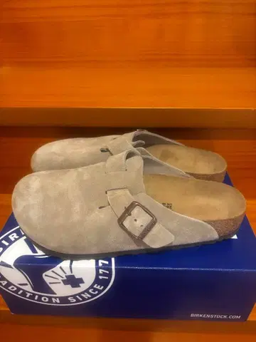 Birkenstock Boston 'Taupe'