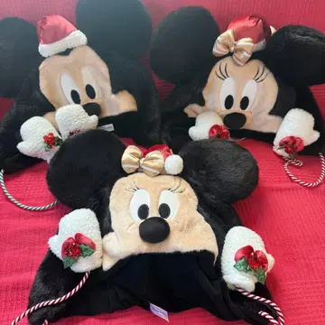 미키 미니 크리스마스 팬캡