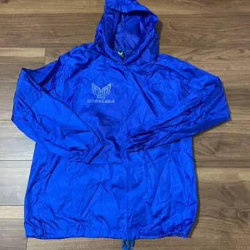MARACANA 후드 부착 나일론 자켓 파랑
