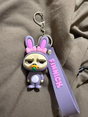 [ 주토피아2 ] Happy 복권 F상 러버 마스코트 키링 (피닉)