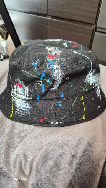 APPLEBUM 버킷햇 컬러풀 페인트