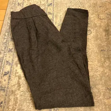 두지엠 클라세 울 레깅스 팬츠 새상품급 36 그레이