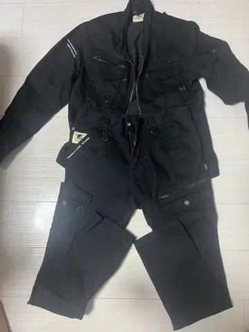 I'Z FRONTIER 워크 팬츠 자켓 세트 L 사이즈 블랙