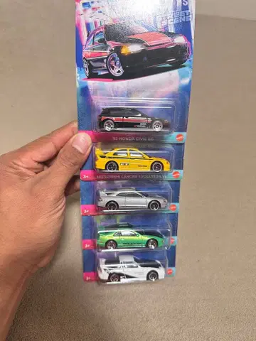 핫휠 스트릿 장면 미니카 세트