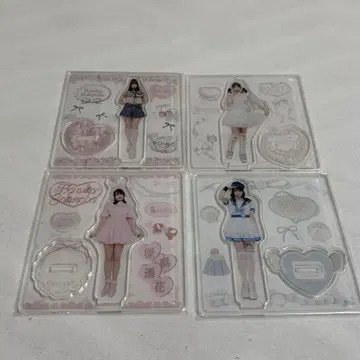 큐스트 사쿠라바 하루카 라르므 아크릴 스탠드 4체 세트