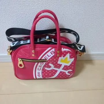 CASTELBAJAC 핑크 숄더백