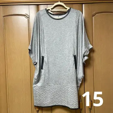 그레이 튜닉 반팔