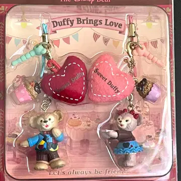 새상품 더피 셰리메이 스트랩 참 키링