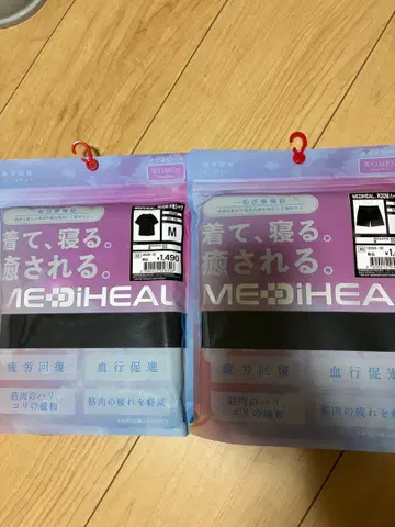 워크맨 메디힐 반팔 셔츠 & 하프 팬츠 블랙