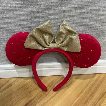 디즈니 머리띠 미니 빨간색
