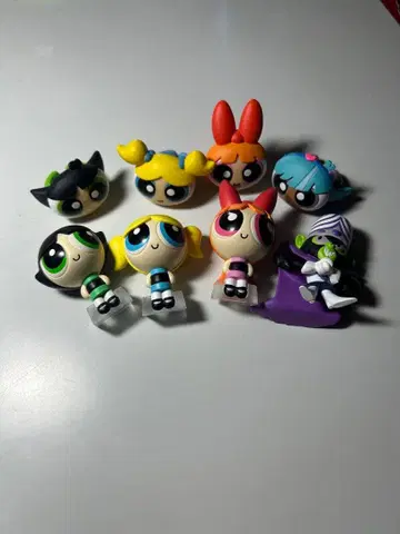 파워퍼프걸 피규어 세트