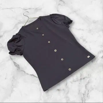 [ 폭시 뉴욕 ] ( 38 ) 블라우스 셔츠 무지 퍼프 슬리브 무지