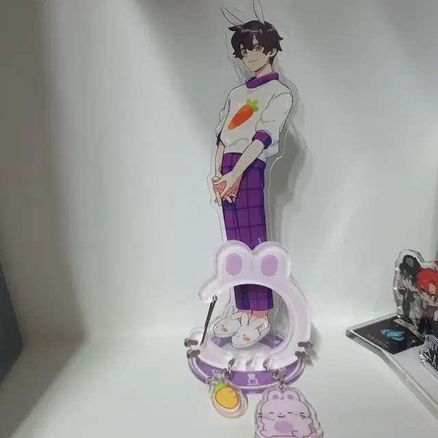 픽셀리 수현 10주년 아크릴 스탠드+전시회 아크릴 카라비너