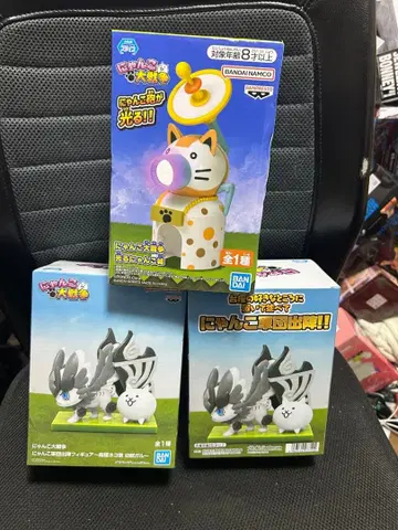 냥코 대전쟁 피규어 3세트 미사용