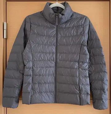 라이트 다운 자켓 유니클로 그레이