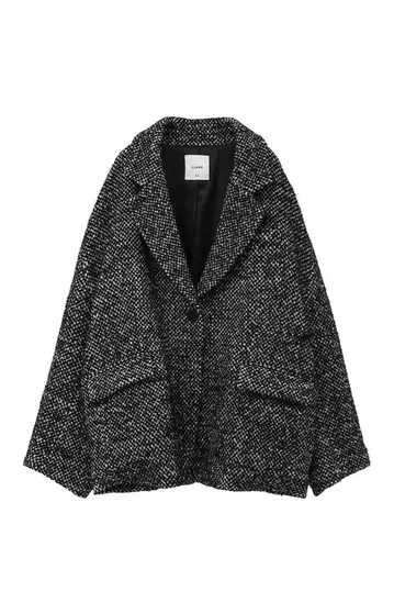 트위드 오버 사이즈 자켓