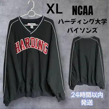 [ XL ] NCAA 칼리지 하딩 대학 바이슨즈 풀오버 나일론