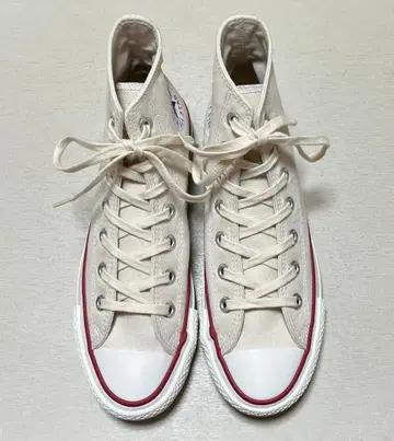 컨버스 일본제 올스타 J 아이보리 HI 23.5cm 새상품